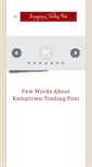 Mobile Screenshot of kemptowntradingpost.co.uk